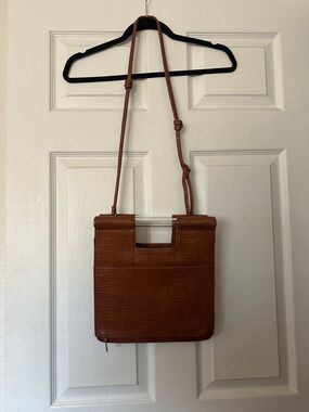BEIS MAPLE CROC TWO IN ONE SHOULDER AN HAND BAG
